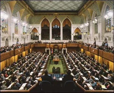 Qui préside la Chambre des communes du Canada ?