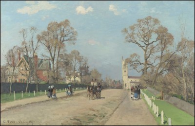 "L'avenue, Sydenham" 1871. 
De qui ? Parbleu !
