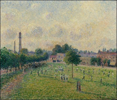 Camille Pissarro "Kew Green" 1892.
Et où était donc né Camille Pissarro ?