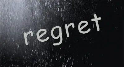 Sur quelle couverture de livre pouvons-nous lire "Il est trop tard pour regretter" ?