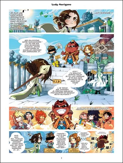 Comment s'appelle le tome 1 des Légendaires Parodia ?