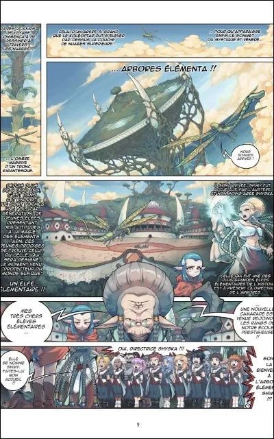 Comment s'appelle l'elfe élémentaire qui a tué Solaris dans les origines de Shimy ?