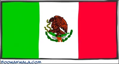 Ce drapeau est celui du Mexique.