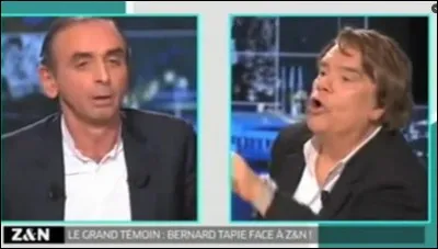 Je ne suis pas du tout d'accord avec ce monsieur, entre nous ...