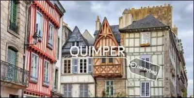 &Agrave; Quimper (Finist&egrave;re), les habitants se nomment ...
