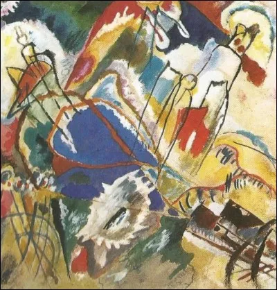 Quel nom porte cette toile de Vassily Kandinsky ?