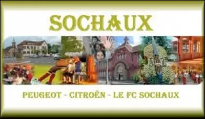Je vous propose de partir en Bourgogne-Franche-Comt&eacute; &agrave; la d&eacute;couverte de Sochaux. Ville li&eacute;e &agrave; la marque automobile Peugeot, connue pour son &eacute;quipe de foot, elle se situe dans le d&eacute;partement ...