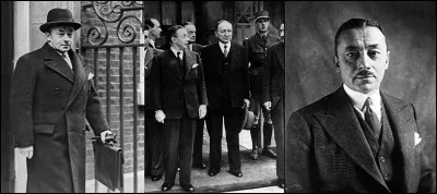 Il fut l'avant-dernier président du Conseil. Il ne pourra gouverner que pendant presque trois mois. Il devra démissionner suite aux désaccords qu'il rencontre avec certains ministres et certains militaires. Il sera interné par Pétain puis par les nazis !
Qui est ce personnage ?