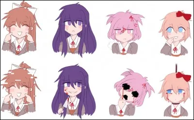 Qui est ton personnage préféré dans DDLC ?