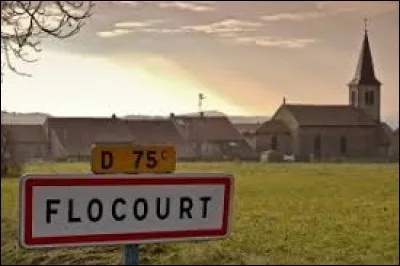 Nous sommes en Moselle &agrave; l'entr&eacute;e de Flocourt. C'est un village du Grand-Est, situ&eacute; dans l'ancienne r&eacute;gion ...