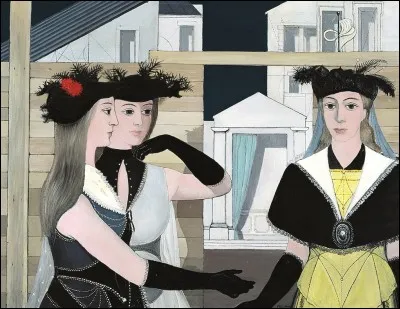 Ce trio de femmes chapeautées et vêtues de noir a été peint par un artiste européen, plus connu pour ses nus. Qui est-il ?