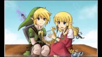 Quel jeu propose une aventure où Zelda accompagne le héros tout au long de sa quête ?