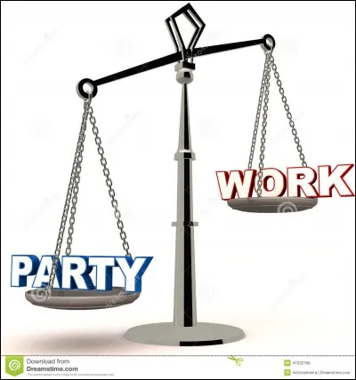 Ce soir c'est l'anniversaire d'un(e) ami(e) proche. Une grande fête est prévue. Cependant demain, tu dois rendre un rapport très important que tu n'as pas terminé. Que décides-tu ?