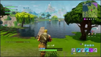 Combien y a-t-il d'île(s) sur le lac de Loot Lake ?