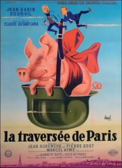 En quelle année le film "La Traversée de Paris" de Claude Autant-Lara est-il sorti ?