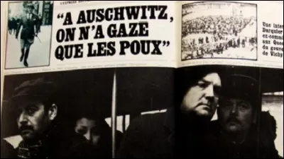 En quelle année eut lieu l'interview antisémite de Louis Darquier de Pellepoix engagé à l'extrême-droite ("On a gazé les poux") ?
