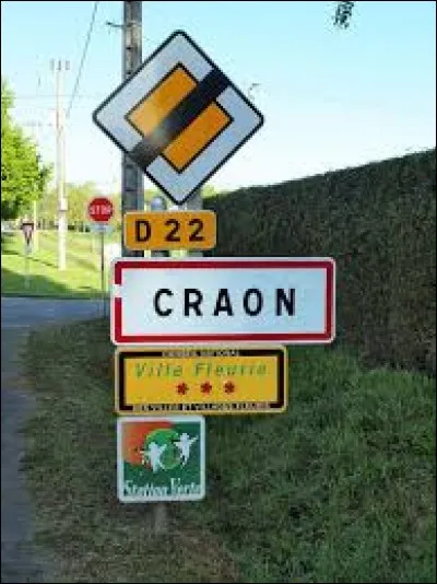 Les habitants de Craon (Mayenne), se nomment ...
