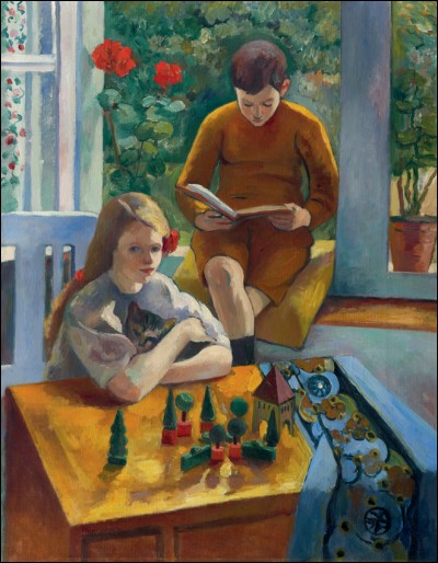 En 1910, un couple d'amateurs suisses, ... et ..., lui commande le portrait de leurs enfants et collectionne ses uvres. (complétez)