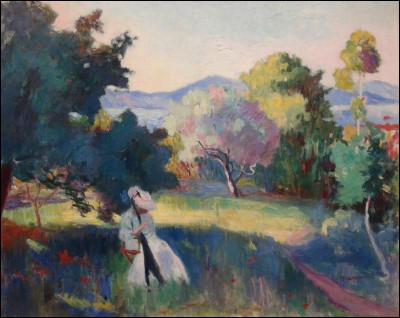 Ce sont surtout les paysages qui font de Manguin un excellent artiste. Quel précurseur ce chef-d'uvre de 1905 peut-il évoquer ?