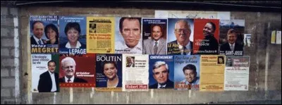 Combien y avait-il de candidats à l'élection présidentielle de 2002 ?