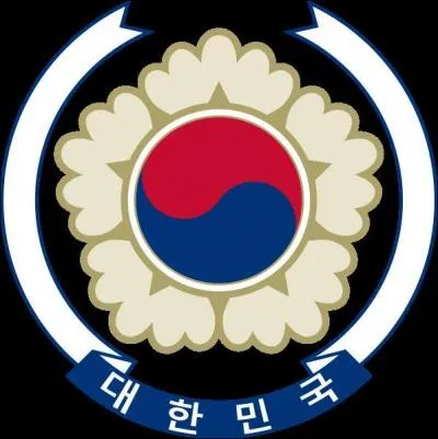 Armoirie d'un pays dont la capitale est Soul :