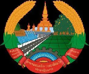 Armoirie du pays dont Ventiane est la capitale :