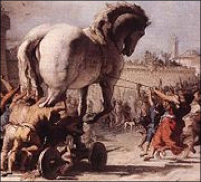 Qui a eu l'idée du cheval de Troie ?