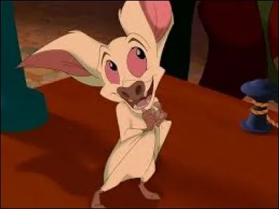 Dans le film d'animation "Anastasia", comment s'appelle la chauve-souris albinos de Raspoutine ?