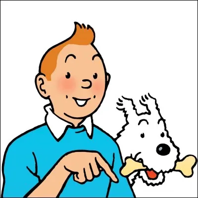Le personnage de bandes dessinées ''Tintin'' a été créé par le dessinateur Albert Uderzo.