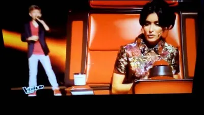 Quelle chanson a-t-il chantée à « The Voice Kids » ?