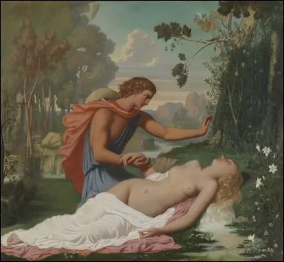 Quelle nymphe d'Artémis poursuivie par le dieu fleuve Alphée fut changée en fontaine par la déesse ?