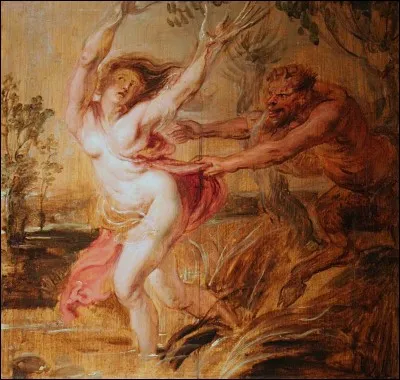 Quel dieu poursuivit Syrinx, une nymphe d'Arcadie, fidèle servante de la virginale Artémis ?