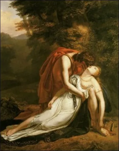 Qu'arriva-t-il à la nymphe Eurydice le jour de son mariage avec Orphée ?