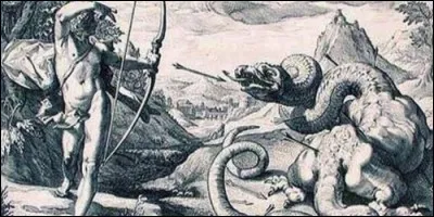 Dans la mythologie grecque, qui blesse Python ?