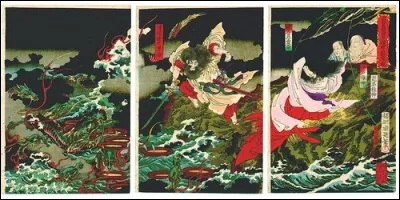 Quel est le nom de ce monstre que l'on trouve dans la mythologie japonaise ?