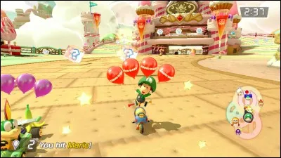 Quelle est cette arène qui vient de "Mario Kart 8 Deluxe" ?