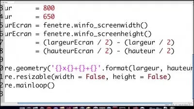 Quel est l'effet de la fonction print ?