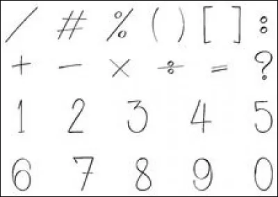 Lequel de ces signes désigne un opérateur relationnel ?