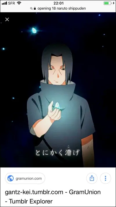 Dans quel opening les personnages ont-ils tous un diamant ?