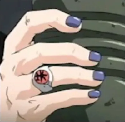 Que signifie le symbole sur la bague d'Itachi ?