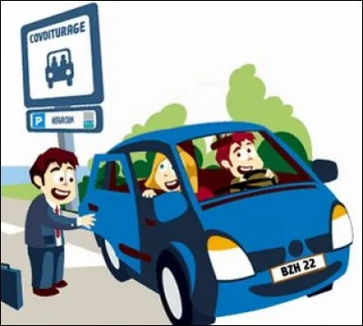 Un accident de voiture qui a eu lieu alors que la victime effectuait un détour pour un co-voiturage régulier est-il considéré comme un accident de trajet ?