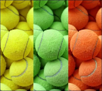 Quelle est la couleur des balles utilisées lors du tournoi ?