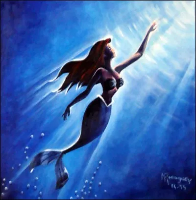 Avec quoi se brosse Ariel ?