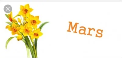 En mars, il y en a...