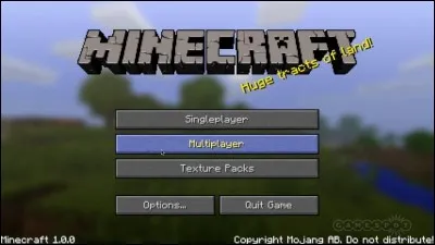 Quelle est la dernière version de Minecraft ? (2017)