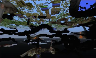 Dans quel "mod" peut-on traverser les blocs ?