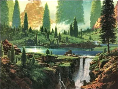 Comment se nommaient les îles qui "gardaient" l'entrée des Terres Immortelles ?