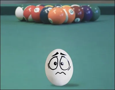 Si vous on vous dit que vous avez 'une boule de billard', qu'est-ce que ça signifie ?