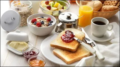 Que manges-tu le matin ?