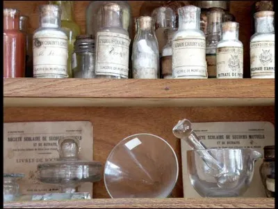 Que contiennent les compendiums, les armoires murales du musée ?